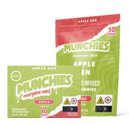 Munchies - Apple Zen 10pk Gummies - Hybrid | Munchies Main Image