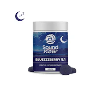 SoundView BlueZZZberry 5:1 CBN Gummies I 00275