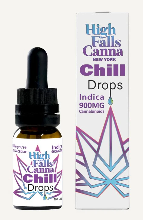 High Falls Canna NY - High Falls | Tincture | THC Drops | Chill | 15ml Main Image