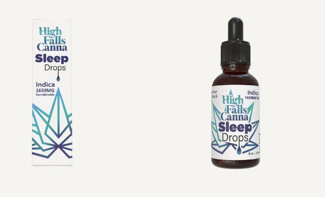 High Falls Canna NY - High Falls | Tincture | THC Drops | Sleep | 15ml Main Image