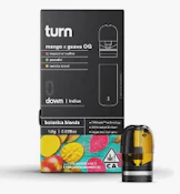 mango x guava | 1g | botanica blends | down | turn