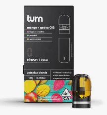 turn - mango x guava | 1g | botanica blends | down | turn Main Image