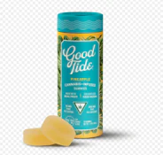 Pineapple Solventless Hash Rosin Gummies | Uplifting