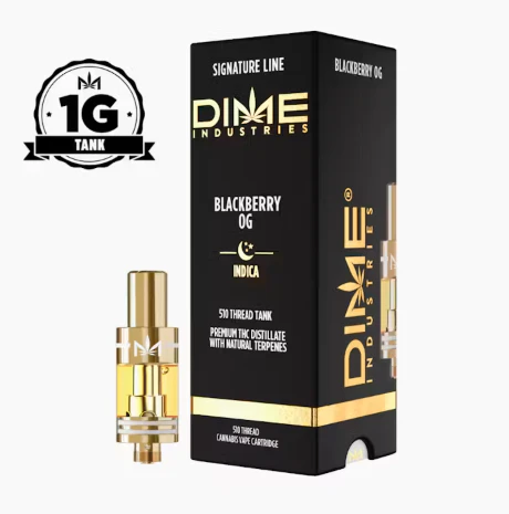 Dime Industries - Blackberry OG - 1g Cartridge/Tank (Dime) Main Image