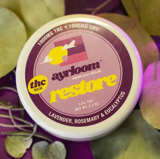 ayrloom - THC Balm - Restore 2.3oz Tin Main Image