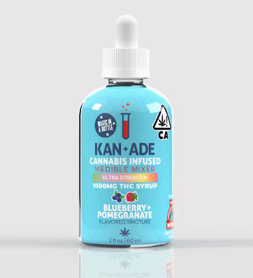 Kan+Ade - Blueberry + Pomegranate - 1000mg THC Tincture (Kan+ade) Main Image