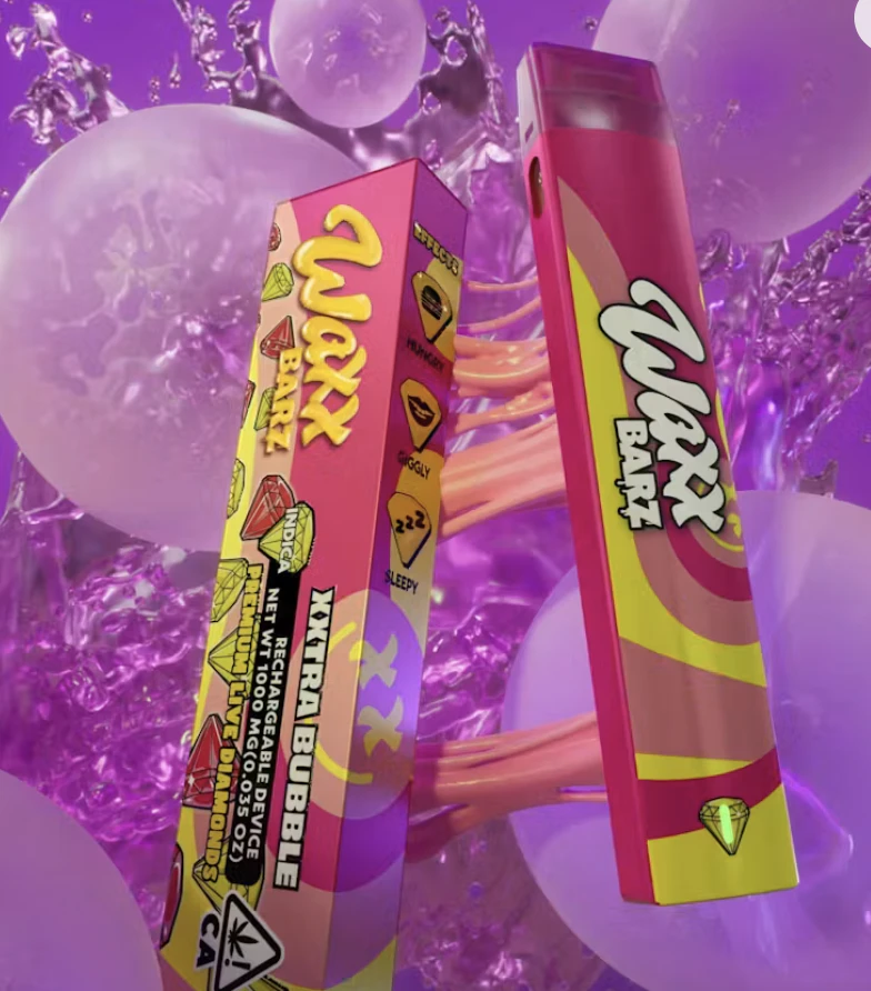Waxx - Waxx Barz | Xxtra Bubble | Live Diamonds Disposable | 1g Main Image