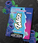 WAXX | Blue Razz Gummies | 100mg | 10ct | 10mg/ea