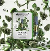 Dompen 1G Cartridge Live Resin - OG Kush 87%