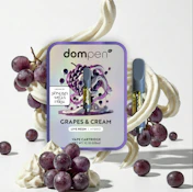 Dompen 1G Cartridge Live Resin - Grapes &. Cream 85%