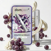 Dompen AIO 1G Live Resin - Grapes & Cream 88-90%