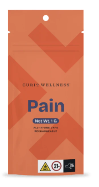 CURIO - Curio Pain - Distillate Vape - 1g - Disposable Main Image