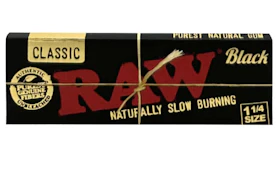 RAW BLACK CLASSIC NATURAL 1 1/4
