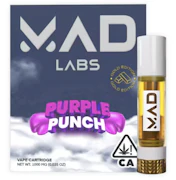 Mad Labs | Purple Punch | Gold Edition Vape Cartridge | 1g