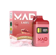 Mad Labs | Strawberry Cheesecake | Gold Edition All-In-One Vape | 2g