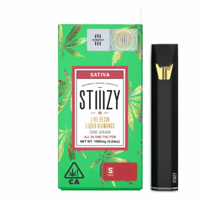 STIIIZY - Stiiizy Liquid Diamond All In One 1g Green Crack Main Image