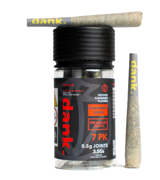 Dank By Definition - STRAWBERRY COUGH 7PK PREROLLS - DANK - 3.5g Main Image