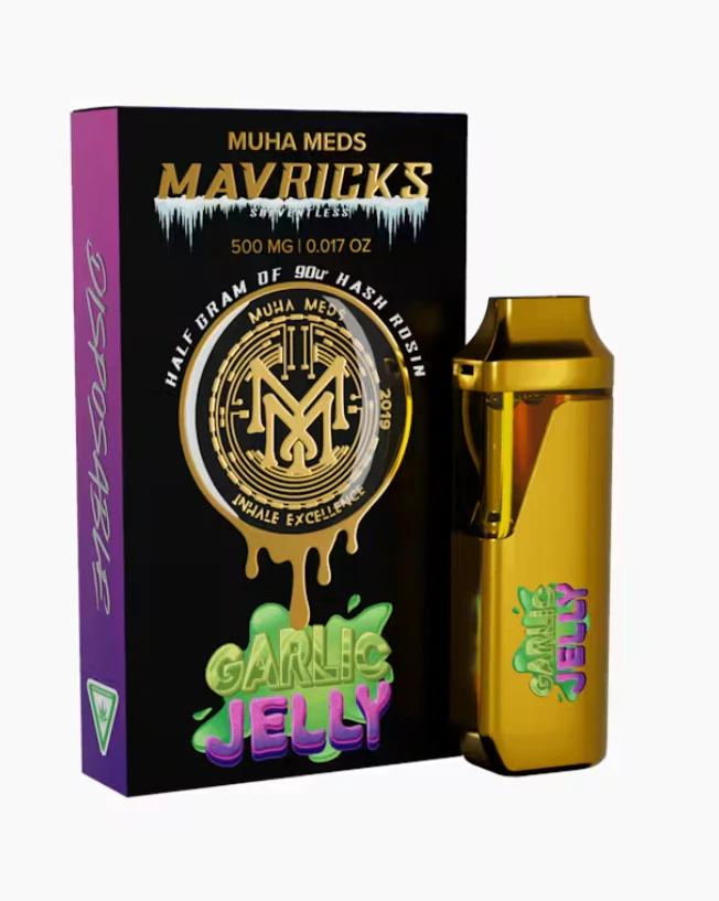 Muha Meds - Muha Meds - Hash Rosin - Garlic Jelly - RTU - .5g Main Image