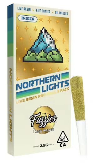 Fuzzies - Fuzzies - Northern Lights - Infused Prerolls - 5pk - 2.5g Main Image