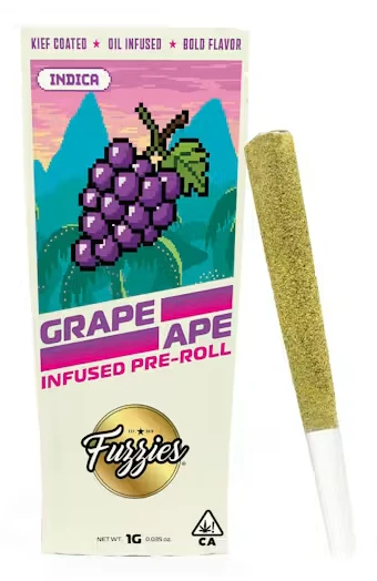 Fuzzies - Fuzzies - Grape Ape - Infused Preroll - 1g Main Image