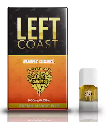 LEFT COAST - Left Coast - Sunny Diesel - Vape Pod - 1.0g Main Image