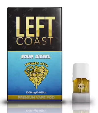 LEFT COAST - Left Coast - Sour Diesel - Vape Pod - 1.0g Main Image