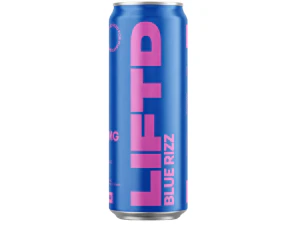 LIFTD - (Hemp) LIFTD THC Infused "Hi"drating Soda Blue Rizz 4pk Main Image