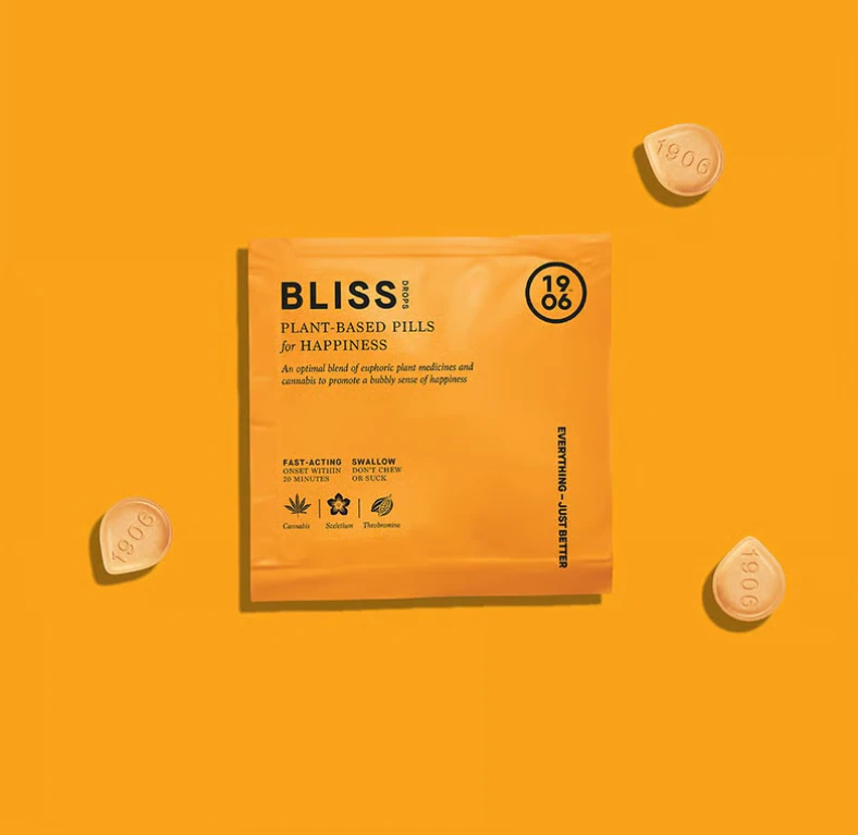 1906 New Highs - 1906- Bliss- 2pk Pouch- 5mg THC / Tablet Main Image