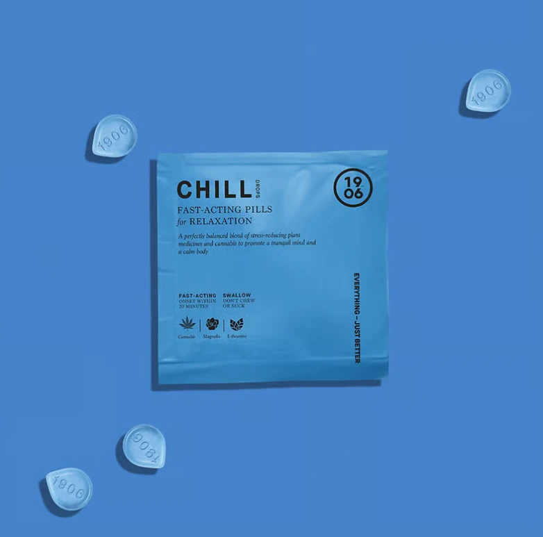 1906 New Highs - 1906- Chill- 2pk Pouch- 5mg THC+25mg CBD / Tablet Main Image