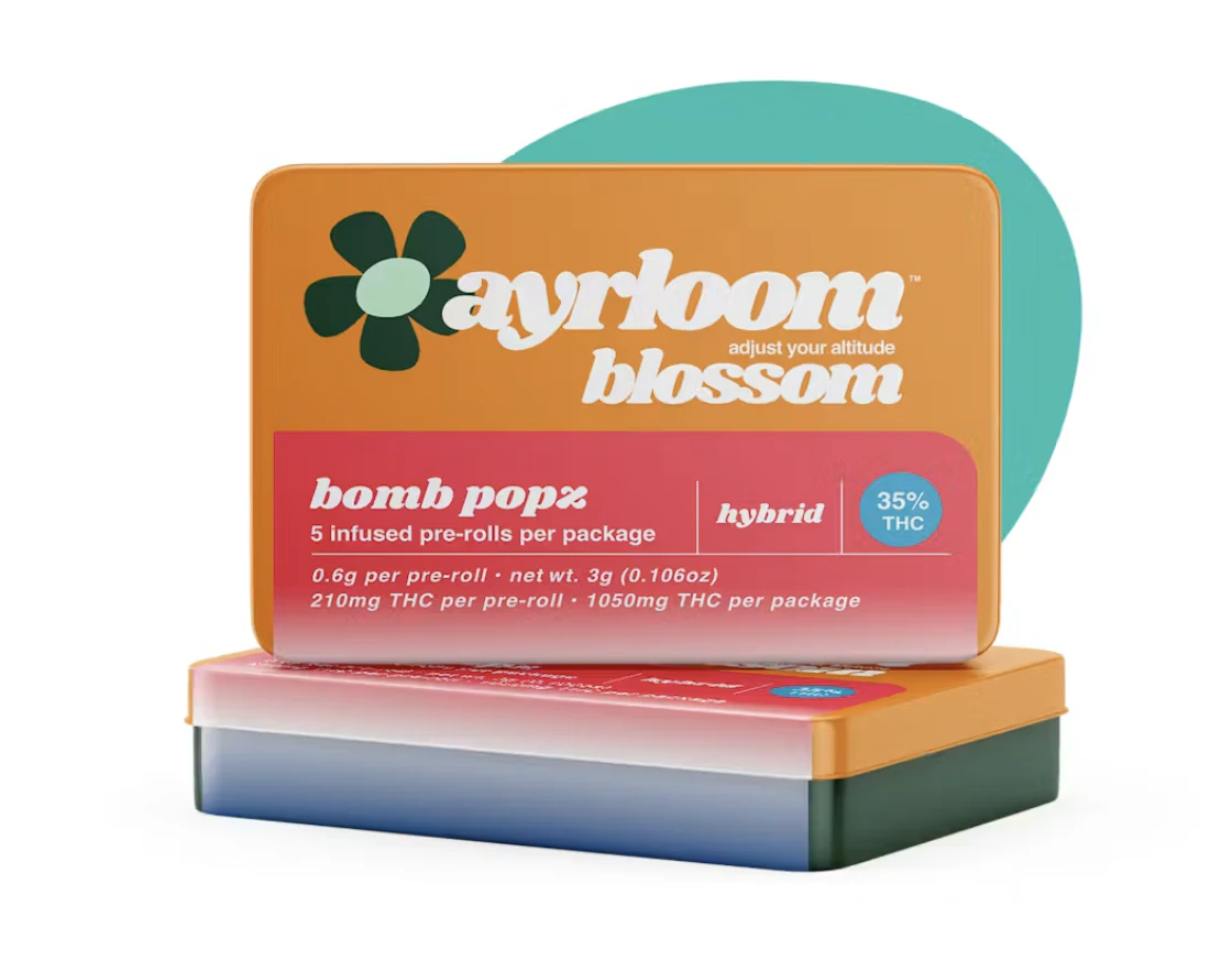 ayrloom - Bomb Popz infused pre-rolls | .6g, 5pack Main Image