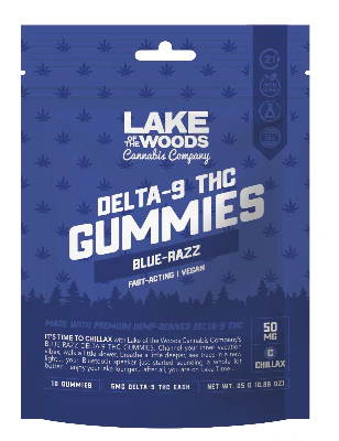 Lake of the Woods Cannabis Company - LOW Gummies - Blue Razz - 5mg Main Image