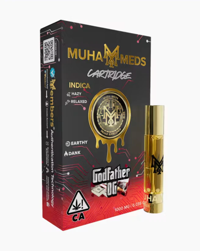 Muha Meds - Muha Meds - Godfather OG - Vape Cart - 1g Main Image