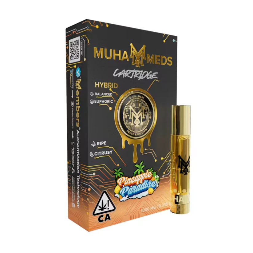 Muha Meds - Muha Meds - Pineapple Paradise - Vape Cart - 1g Main Image