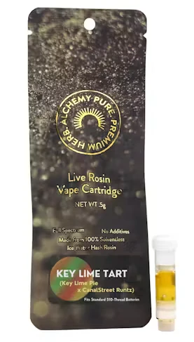 Alchemy Pure - Alchemy Pure - Key Lime Tart 0.5g Live Rosin Cart Main Image