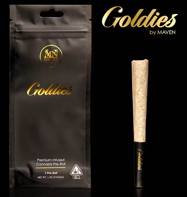 Maven Genetics - Maven Genetics Goldies - Dirty Laundry Infused 1.2 Preroll (H/I) Main Image