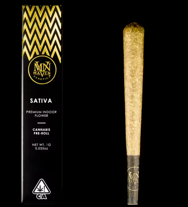 Maven Genetics - Maven Genetics 1g Preroll Pineapple Biscotti (S) Main Image
