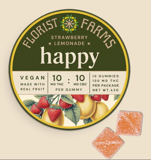 Florist Farms - Florist Farms Happy Gummies 10pk Main Image