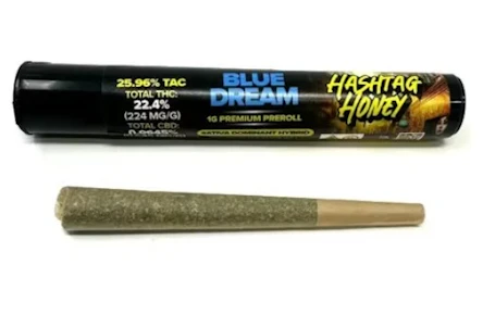 Hashtag Honey | PreRoll | Blue Dream | 1G