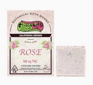 Greenline Rose Bath Bomb - 500mg THC