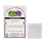 Greenline Lavender Bath Bomb - 250mg THC/188mg CBD