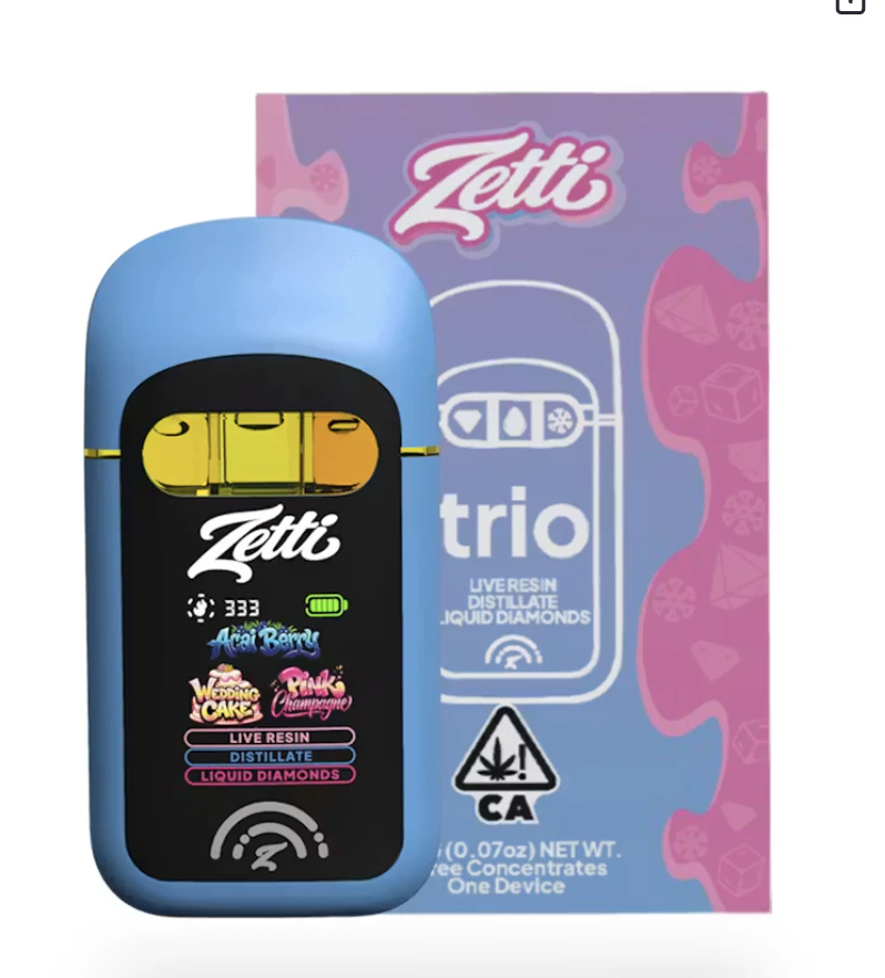 Zetti - ZETTI TRIO | ACAI BERRY x WEDDING CAKE x PINK CHAMPAGNE | AIO 2G Main Image
