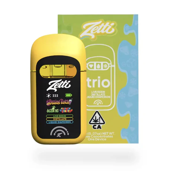 Zetti - ZETTI TRIO | PASSION PUNCH x ALIEN OG x CRUNCH BERRIES | 2G AIO Main Image