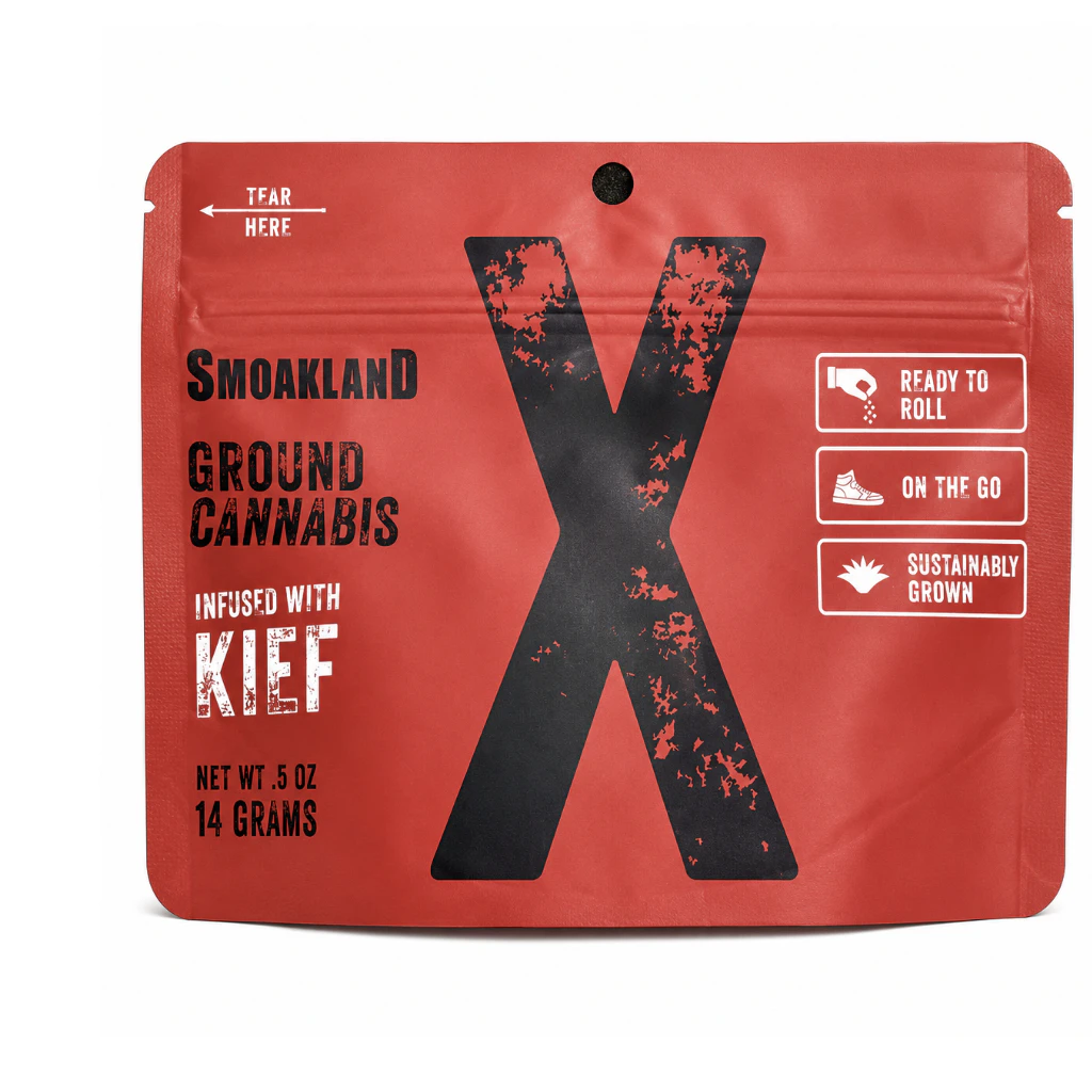 Smoakland - Smoakland X - 14g Kief Infused Ground Flower - Gorilla Glue - Main Image