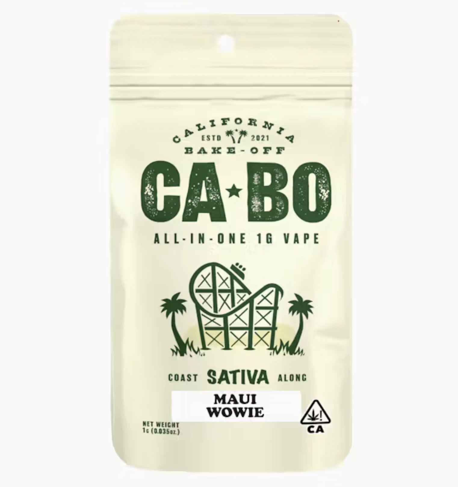 CABO - CABO Maui Wowie All In One Vape - (Sativa) 1g Main Image