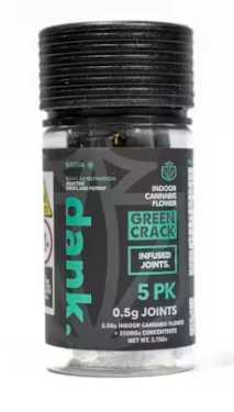 Dank By Definition - Green Crack 5 Pack Infused Pre Roll - .55G (2.75G) Main Image