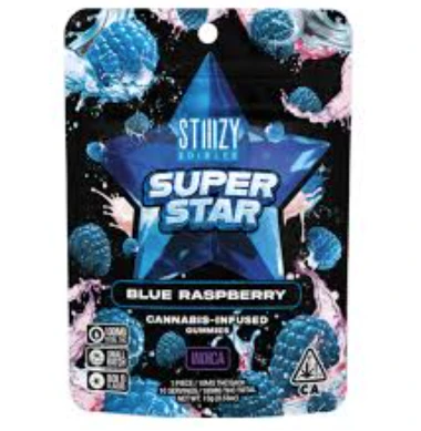 STIIIZY - STIIIZY | BLUE RASPBERRY STAR | EDIBLE | 100MG Main Image
