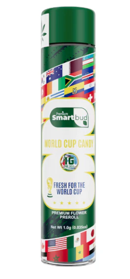 SmartBud - World Cup Candy - 1G Preroll Main Image