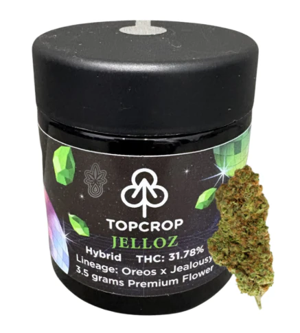 TopCrop - Top Crop - Jelloz - 3.5G Flower Main Image