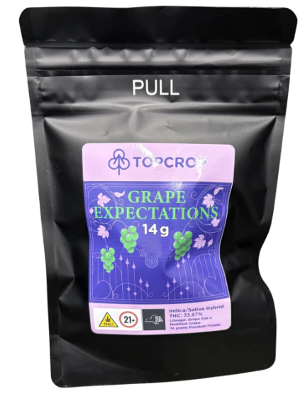 TopCrop - Top Crop - Grape Expectations - 14G Flower Main Image