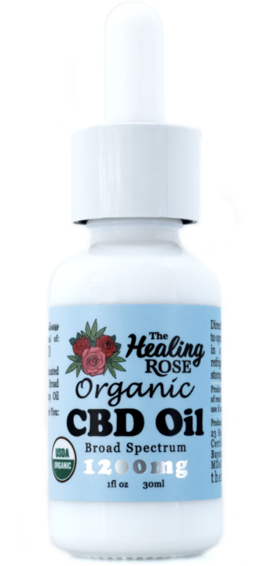 THE HEALING ROSE - Broad Spectrum | CBD Enhanced | Tincture Main Image